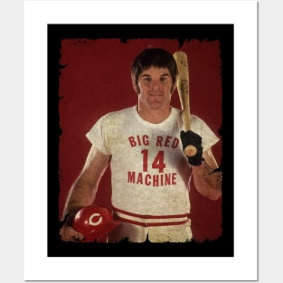 Pete Rose - 4,256 Career Hits Posters and Art